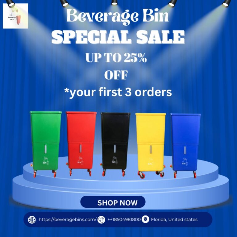 Beverage Bin sale: Up to 25% off!