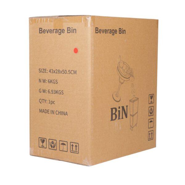 Red Commercial Beverage Bin - Image 13