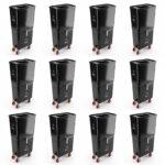 Black Commercial Beverage Bin – 12-Pack