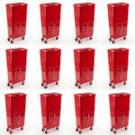Red Commercial Beverage Bin – 12-Pack